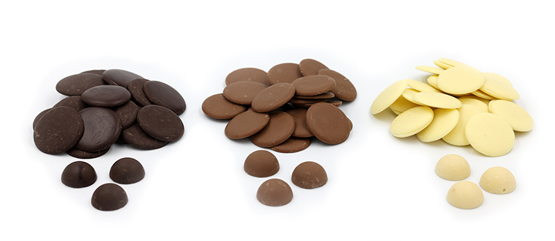Chocolats de couverture certifiés bio et équitables
