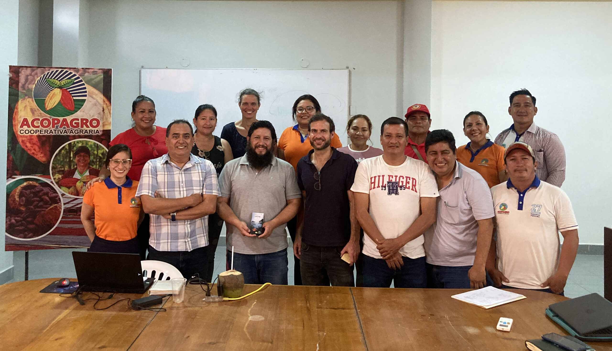 peruanischen Kooperativen ACOPAGRO aus der Region San Martín