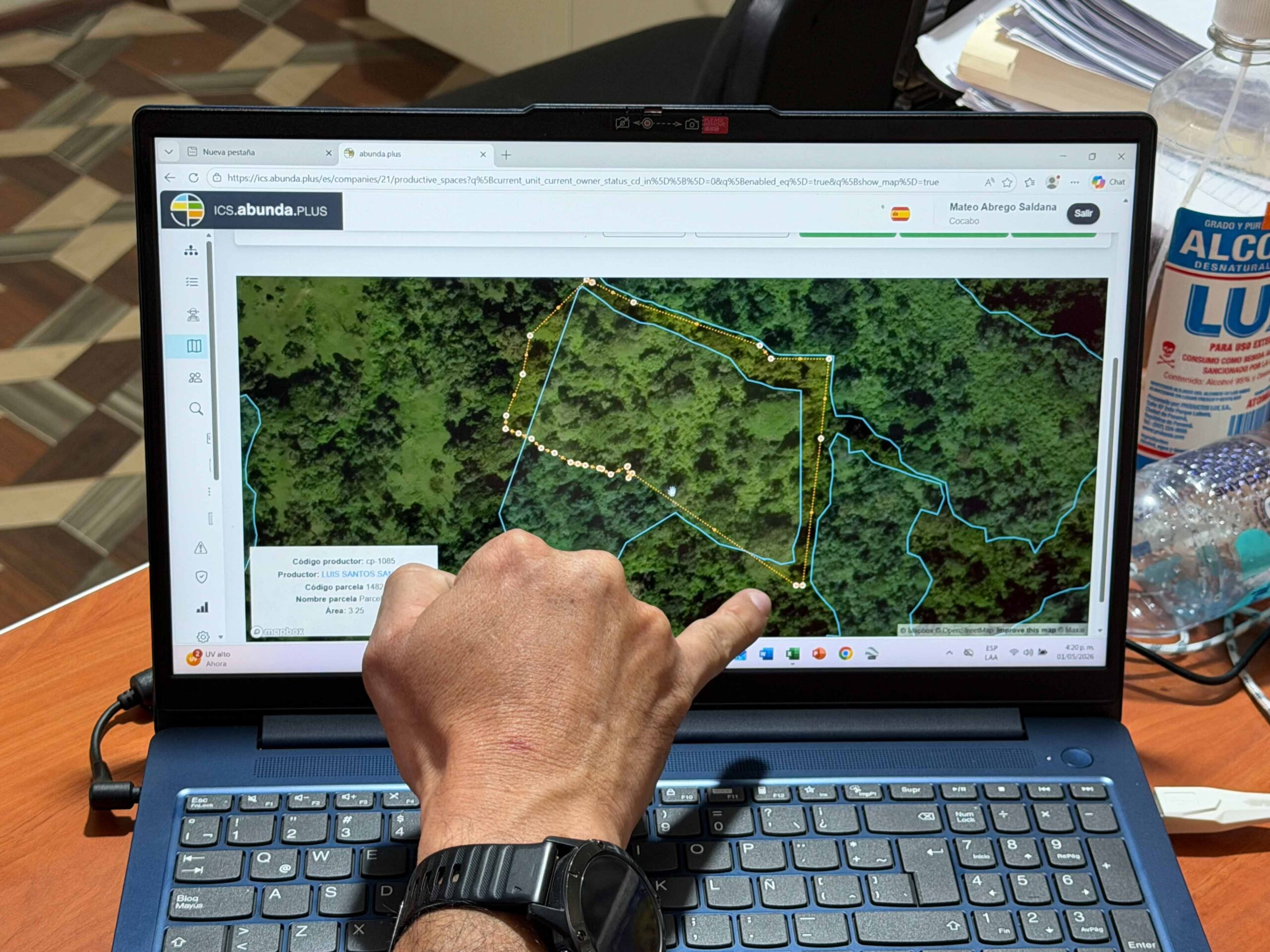 EUDR_georeferenzierte Kakaoparzellen