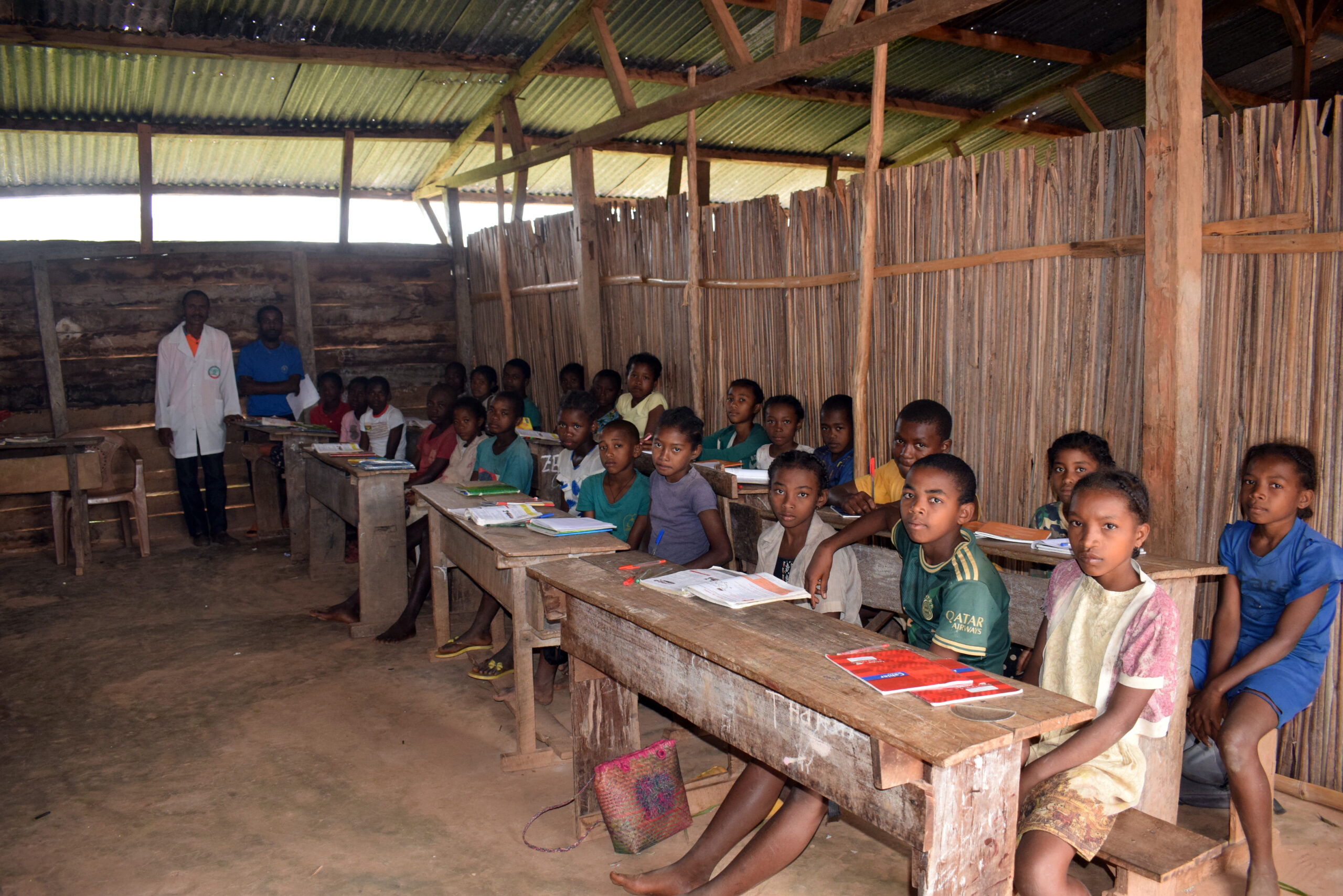 Students in classroom of EPP Ambohimitsinjo